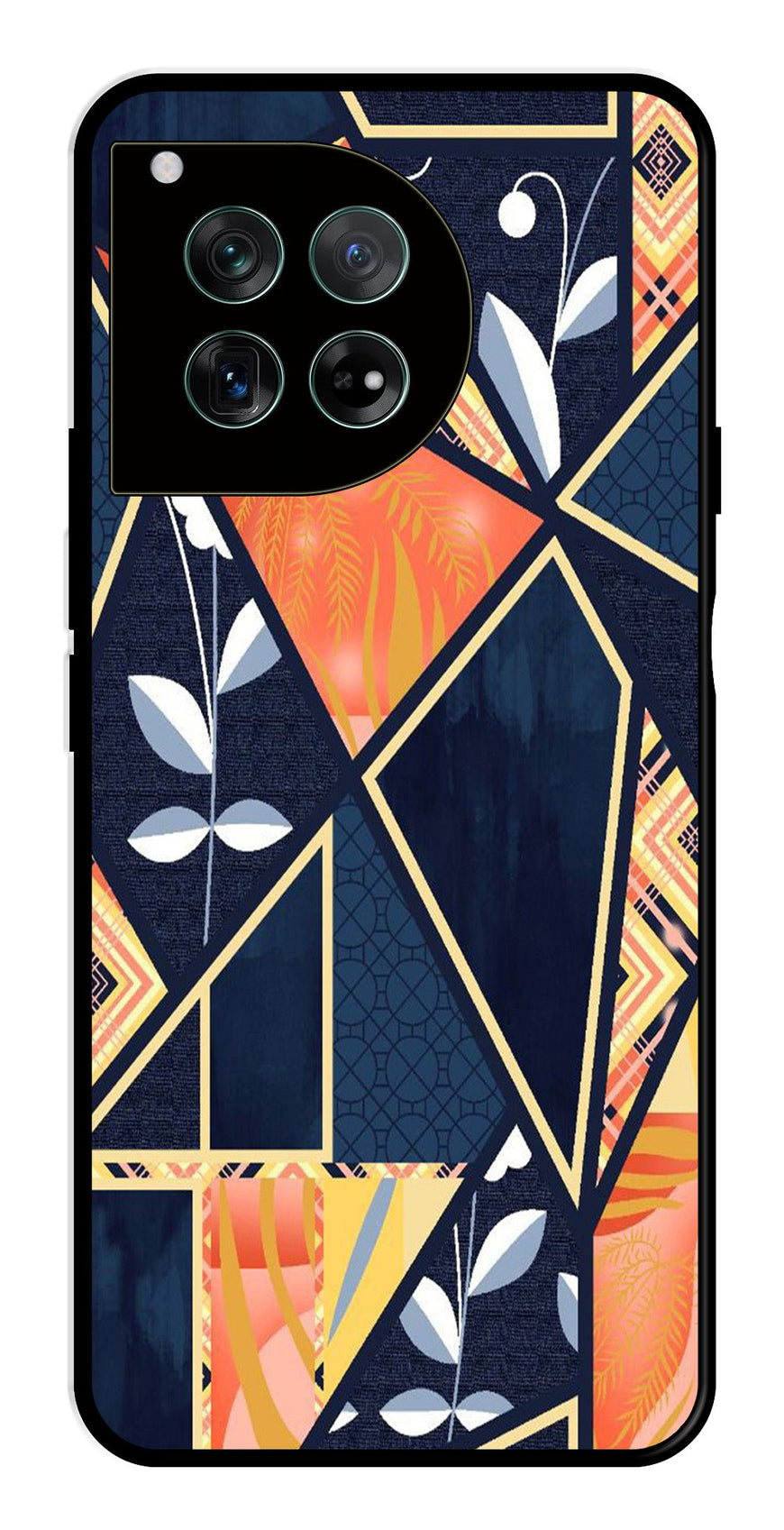 Marble Design Metal Mobile Case for OnePlus 12 5G Metal Case