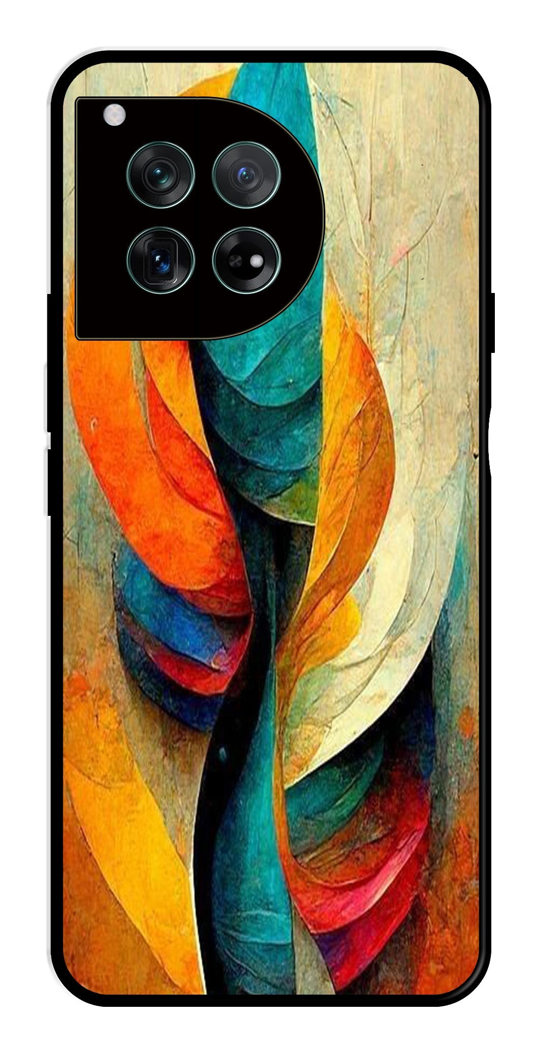 Modern Art Metal Mobile Case for OnePlus 12 5G Metal Case