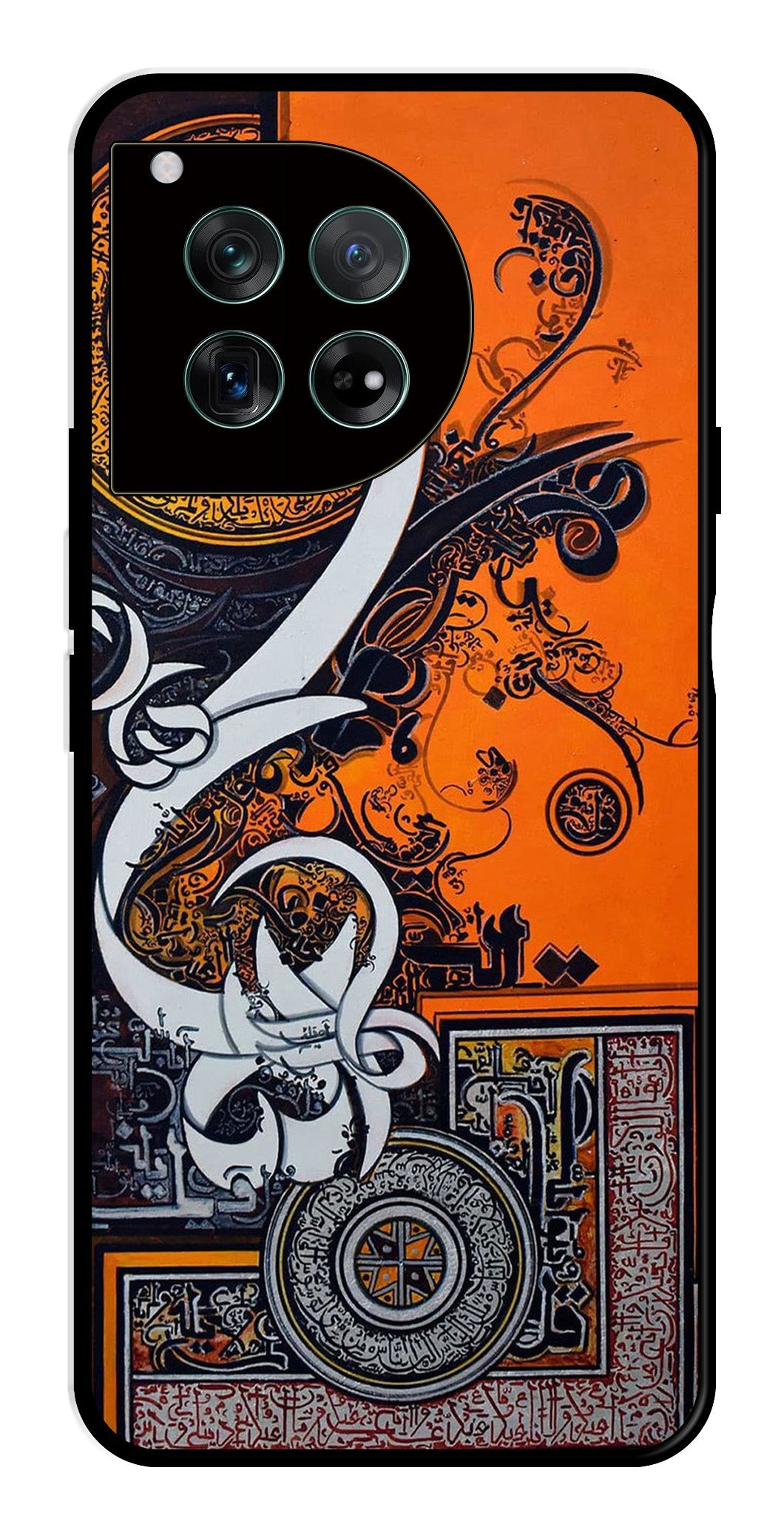 Qalander Art Metal Mobile Case for OnePlus 12 5G Metal Case