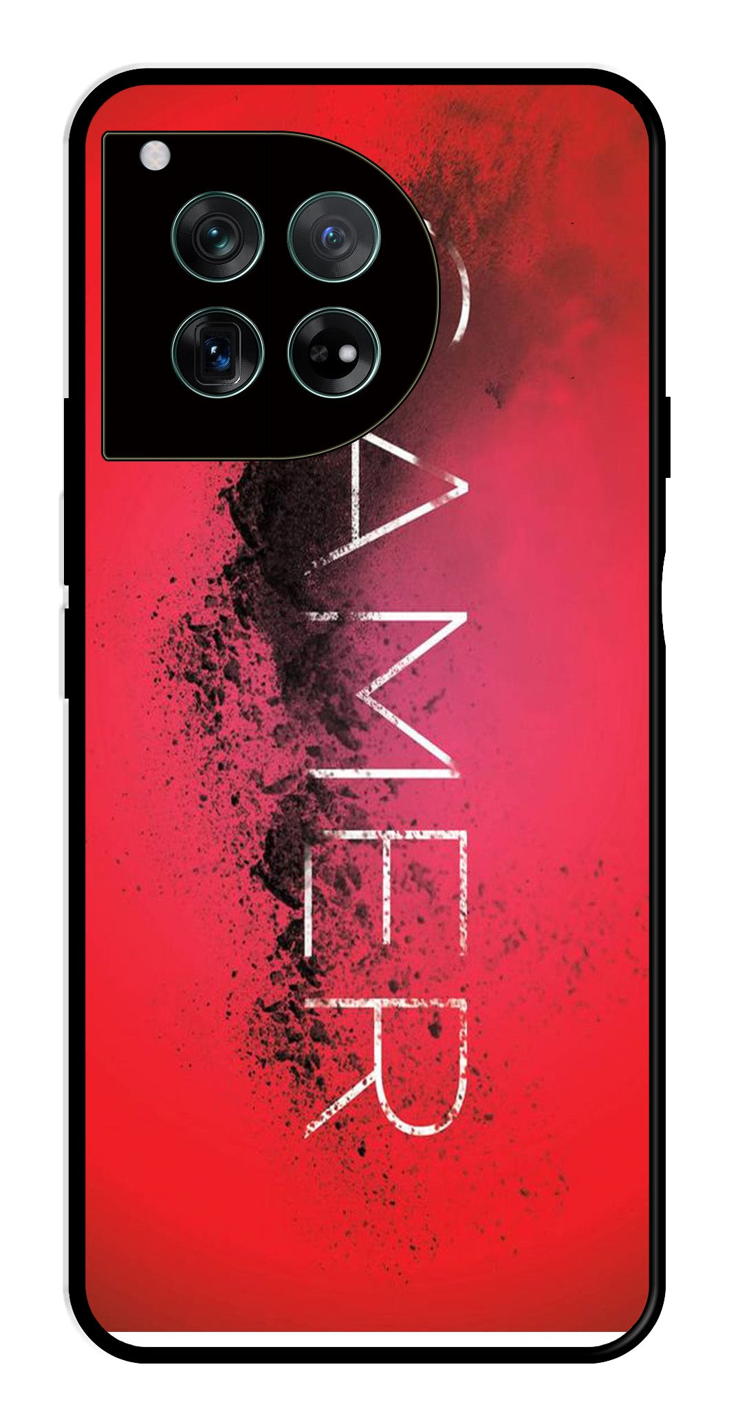 Gamer Pattern Metal Mobile Case for OnePlus 12 5G Metal Case