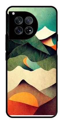 MultiColor Pattern Metal Mobile Case for OnePlus 12 5G Metal Case