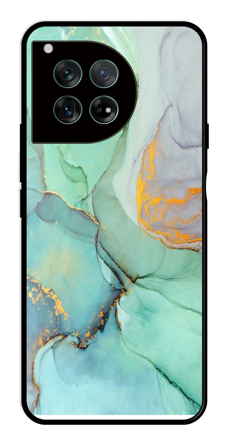 Marble Design Metal Mobile Case for OnePlus 12 5G Metal Case