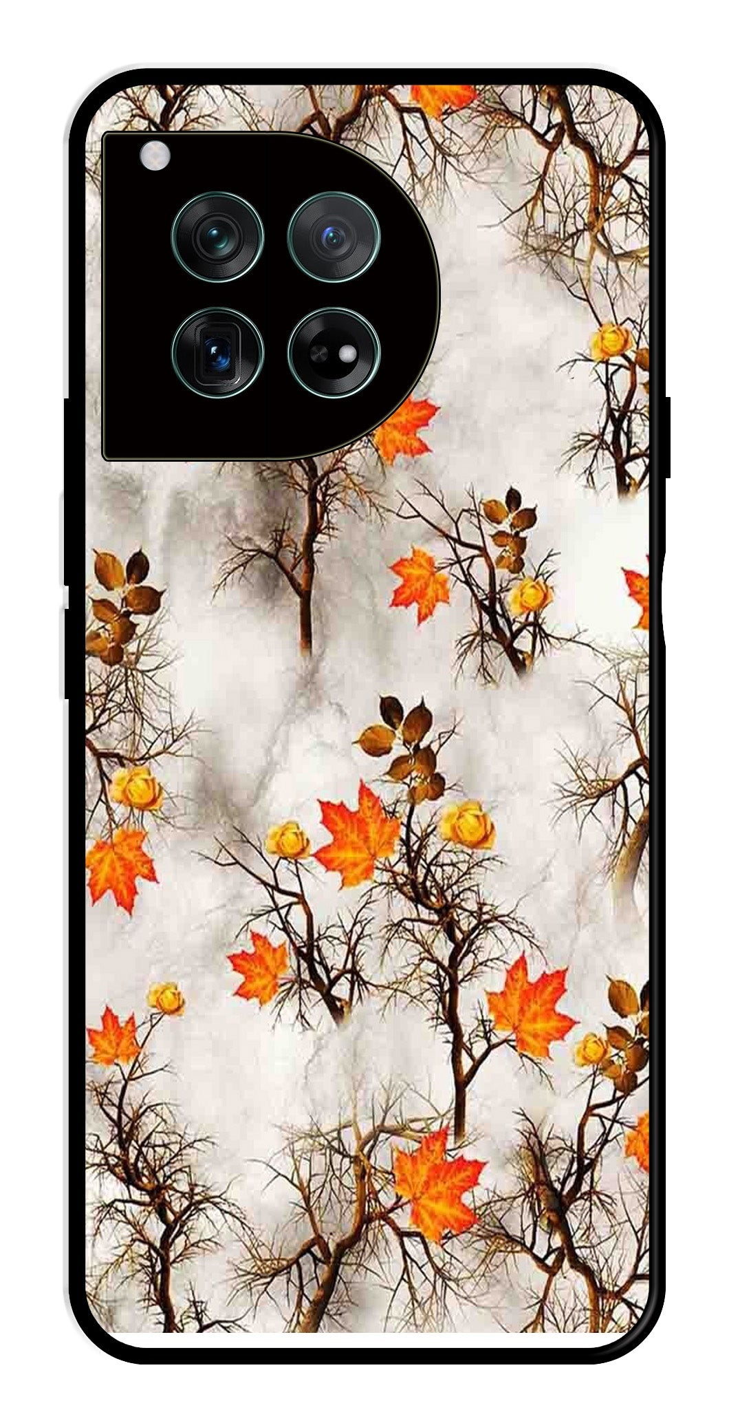 Autumn leaves Metal Mobile Case for OnePlus 12 5G Metal Case