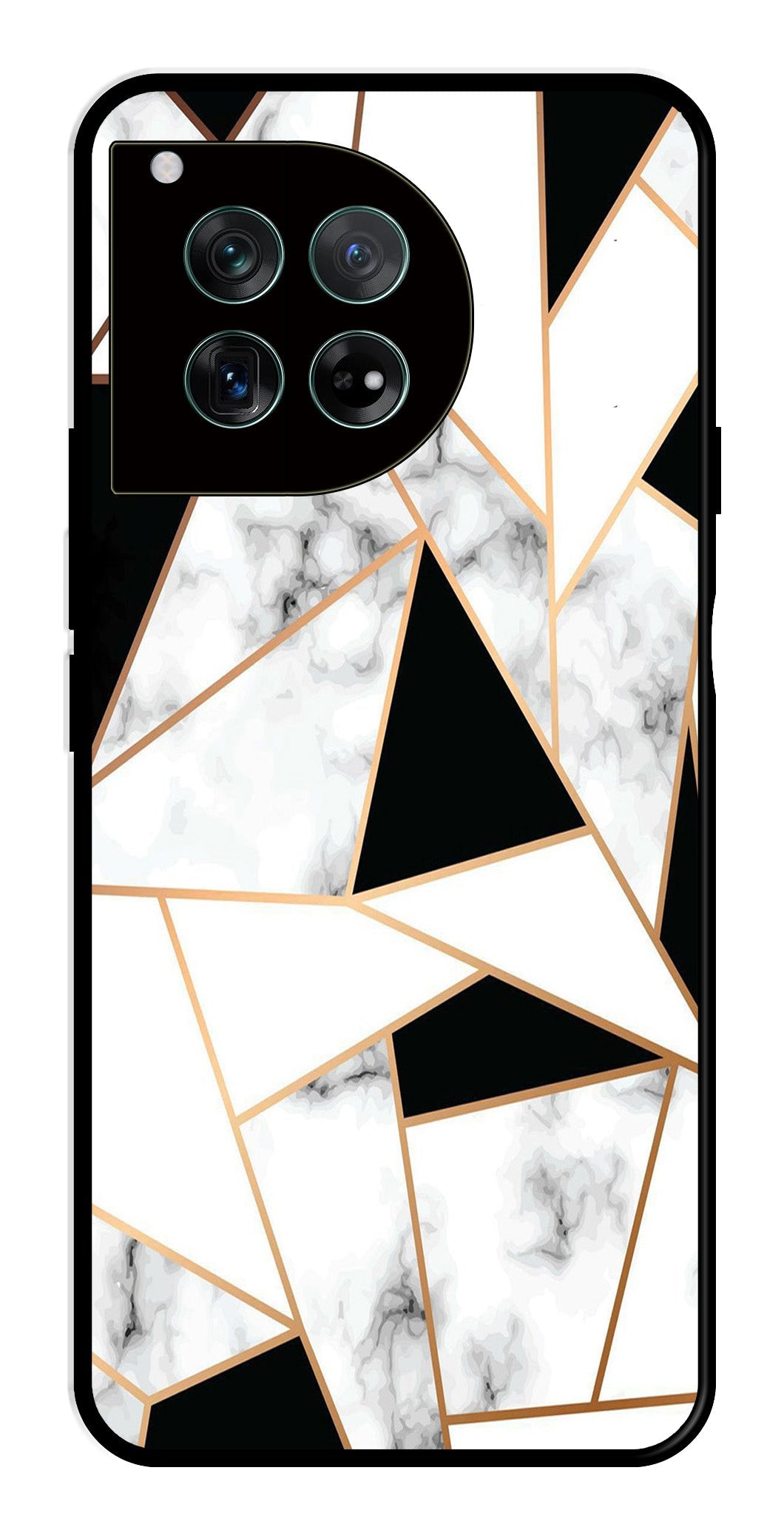 Marble Design2 Metal Mobile Case for OnePlus 12R 5G Metal Case