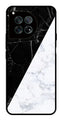 Black White Marble Design Metal Mobile Case for OnePlus Ace 3 Metal Case