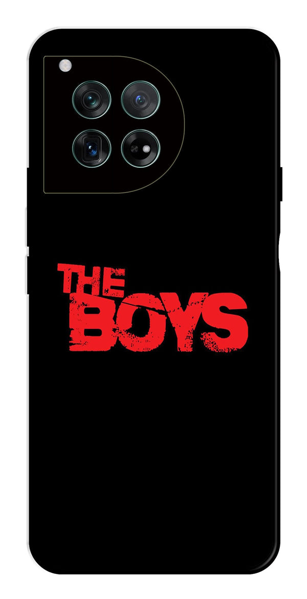 The Boys Metal Mobile Case for OnePlus 12R 5G Metal Case