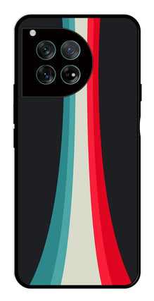 Modern Art Colorful Metal Mobile Case for OnePlus 12R 5G Metal Case