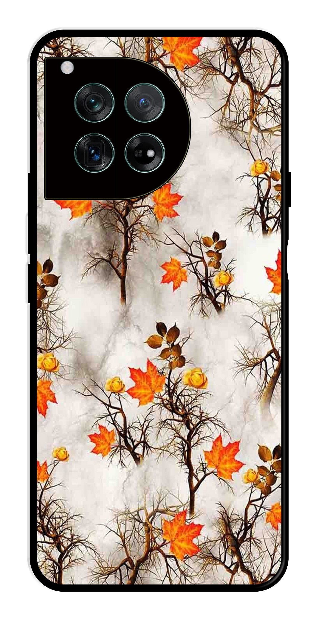 Autumn leaves Metal Mobile Case for OnePlus Ace 3 Metal Case
