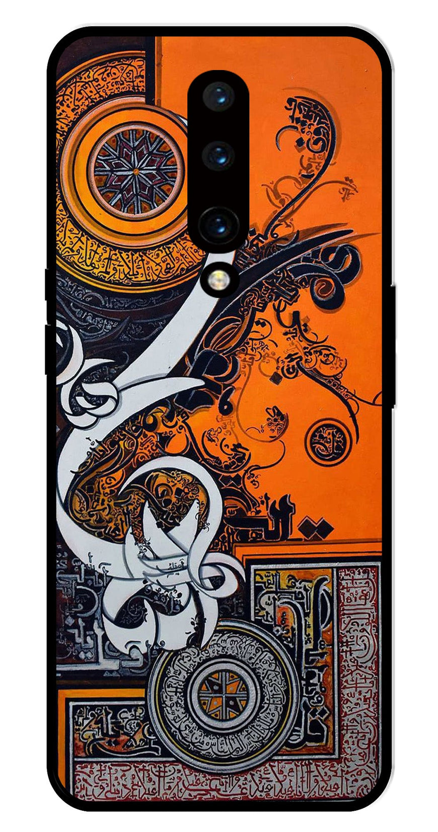 Qalander Art Metal Mobile Case for OnePlus 7 Pro