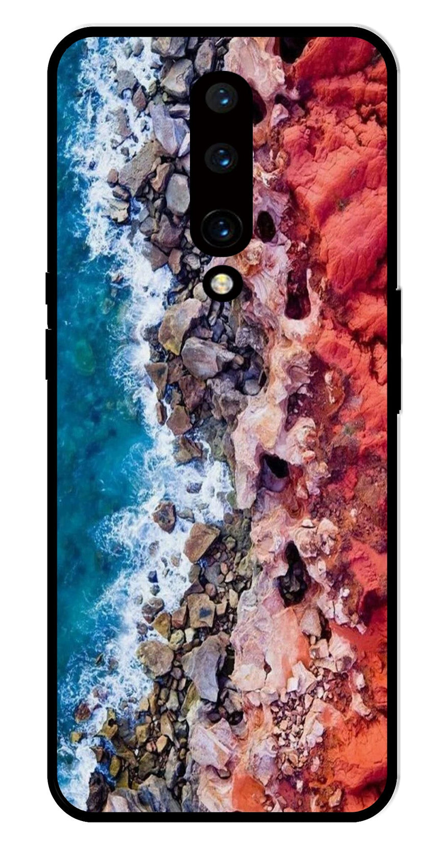 Sea Shore Metal Mobile Case for OnePlus 7 Pro