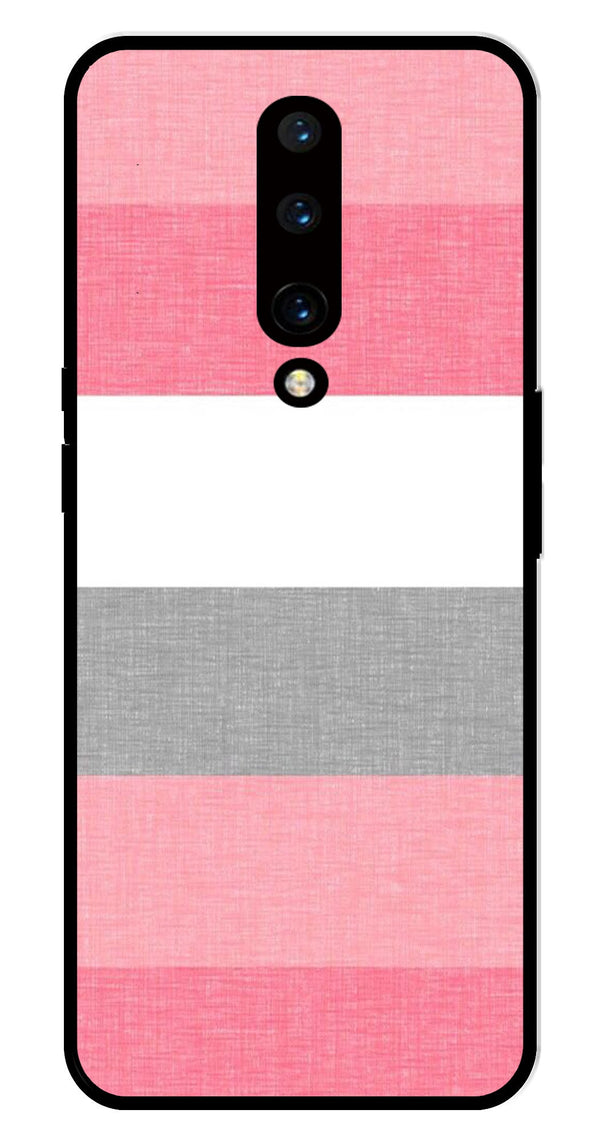 Pink Pattern Metal Mobile Case for OnePlus 7 Pro