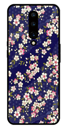 Flower Design Metal Mobile Case for OnePlus 7 Pro