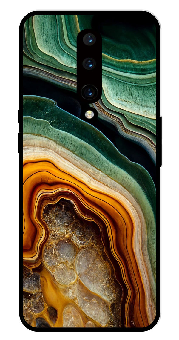 Marble Design Metal Mobile Case for OnePlus 7 Pro