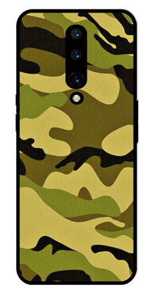 Army Pattern Metal Mobile Case for OnePlus 7 Pro