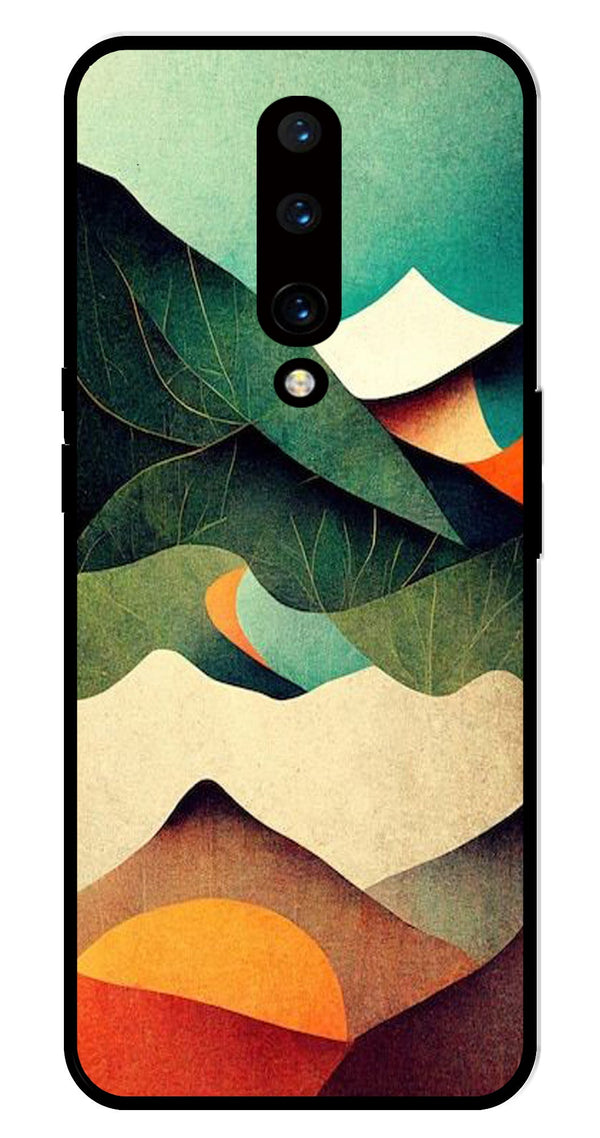 MultiColor Pattern Metal Mobile Case for OnePlus 7 Pro