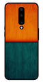 Orange Green Pattern Metal Mobile Case for OnePlus 7 Pro