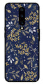 Floral Pattern  Metal Mobile Case for OnePlus 7 Pro