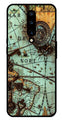 Map Design Metal Mobile Case for OnePlus 7 Pro