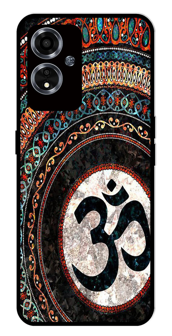 Oum Design Metal Mobile Case for Oppo A59 5G   (Design No -15)