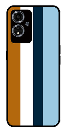 MultiColor Pattern Metal Mobile Case for Oppo A59 5G