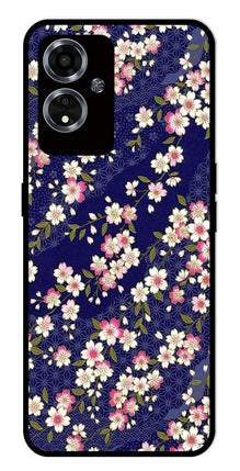 Flower Design Metal Mobile Case for Oppo A59 5G