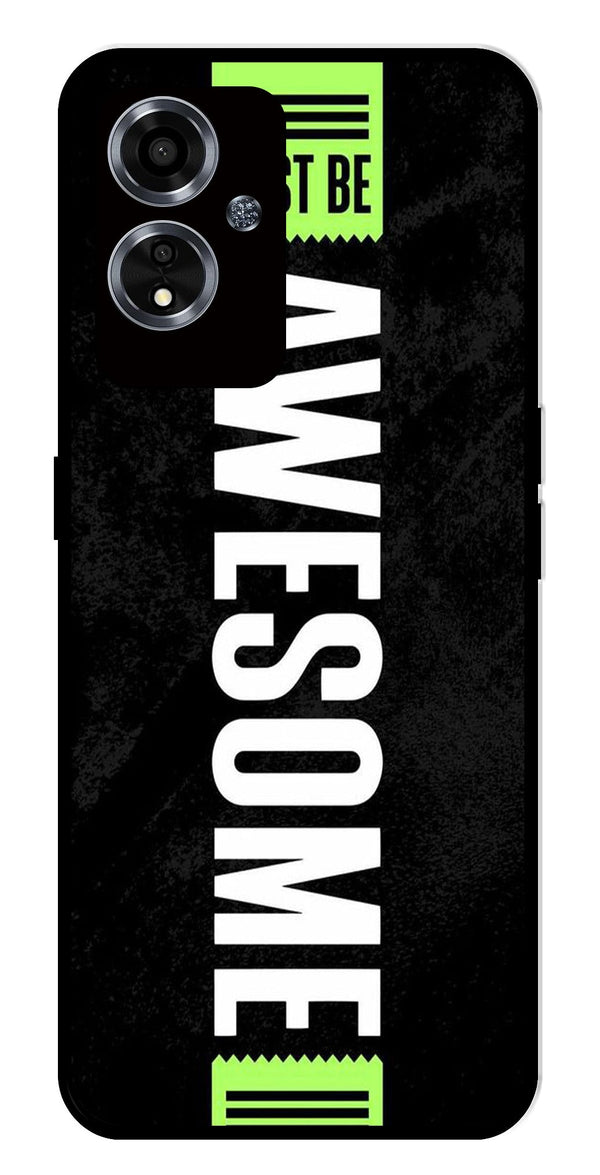 Awesome Metal Mobile Case for Oppo A59 5G   (Design No -33)