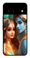 Lord Radha Krishna Metal Mobile Case for Google Pixel 6 5G   (Design No -01)