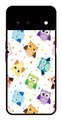 Owls Pattern Metal Mobile Case for Google Pixel 6 5G   (Design No -20)