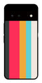 Muted Rainbow Metal Mobile Case for Google Pixel 6 5G   (Design No -31)