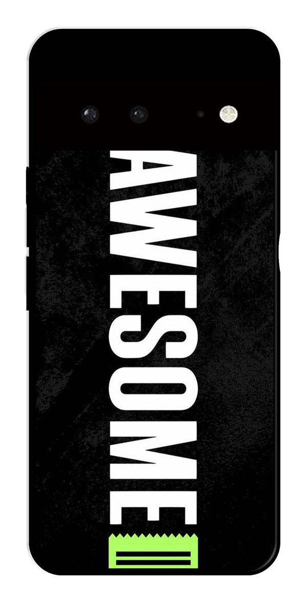 Awesome Metal Mobile Case for Google Pixel 6 5G   (Design No -33)