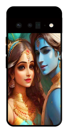 Lord Radha Krishna Metal Mobile Case for Google Pixel 6 Pro 5G