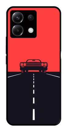 Car Lover Metal Mobile Case for Poco X6 5G