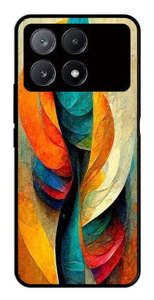 Modern Art Metal Mobile Case for Poco X6 Pro 5G