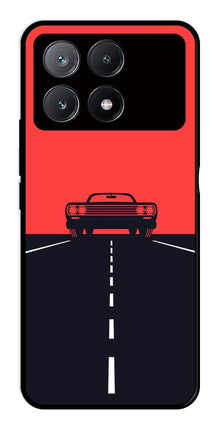 Car Lover Metal Mobile Case for Poco X6 Pro 5G