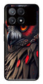 Owl Design Metal Mobile Case for Poco X6 Pro 5G   (Design No -26)