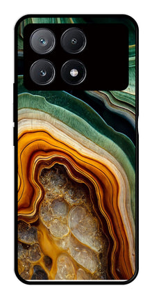 Marble Design Metal Mobile Case for Poco X6 Pro 5G