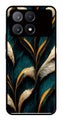 Feathers Metal Mobile Case for Poco X6 Pro 5G   (Design No -30)