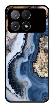 Marble Design Metal Mobile Case for Poco X6 Pro 5G