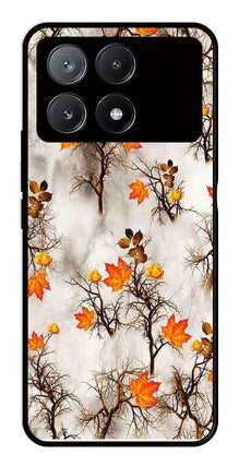 Autumn leaves Metal Mobile Case for Poco X6 Pro 5G