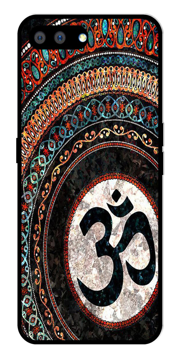 Oum Design Metal Mobile Case for Realme A3s   (Design No -15)