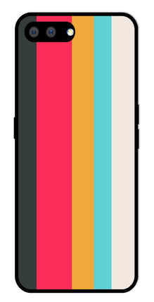 Muted Rainbow Metal Mobile Case for Realme A3s