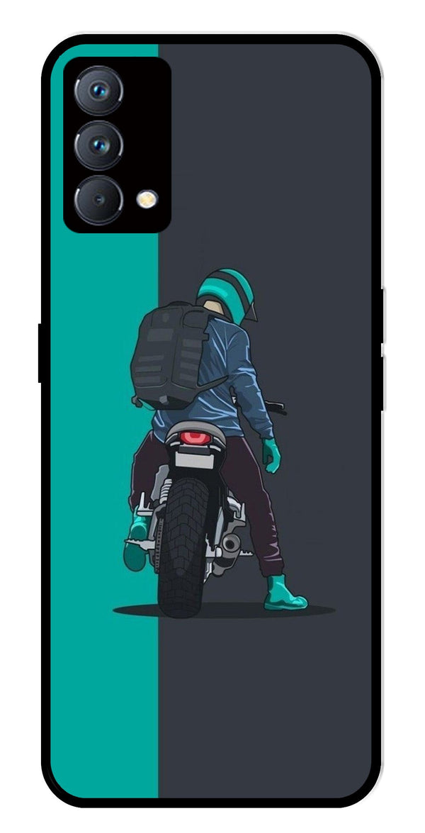 Bike Lover Metal Mobile Case for Realme GT Master Edition   (Design No -05)