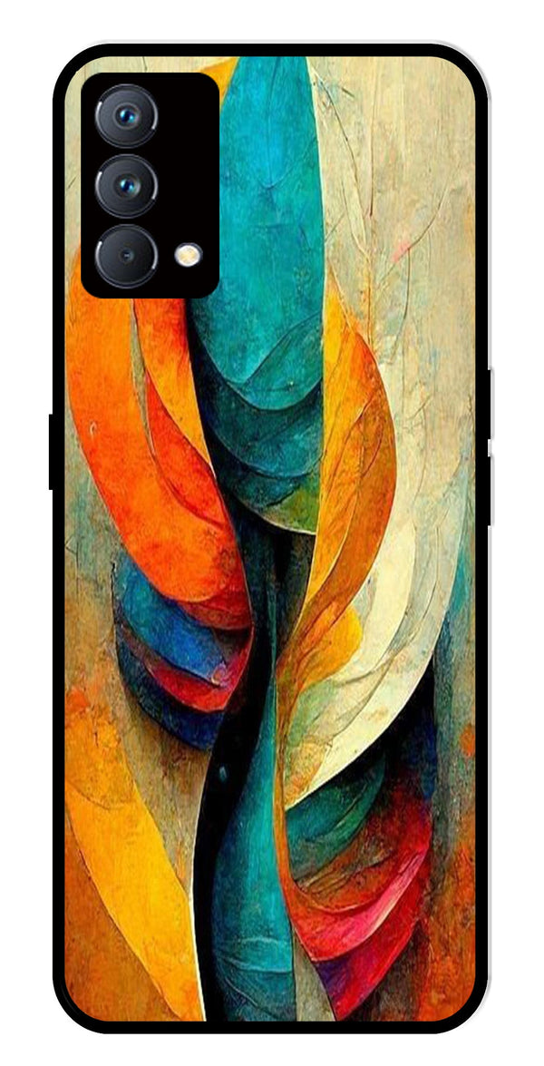 Modern Art Metal Mobile Case for Realme GT Master Edition   (Design No -11)