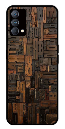 Alphabets Metal Mobile Case for Realme GT Master Edition