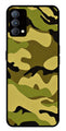 Army Pattern Metal Mobile Case for Realme GT Master Edition   (Design No -35)