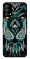Lion Pattern Metal Mobile Case for Realme GT Master Edition   (Design No -40)