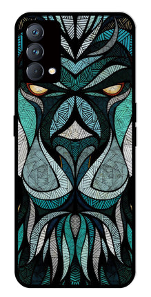 Lion Pattern Metal Mobile Case for Realme GT Master Edition