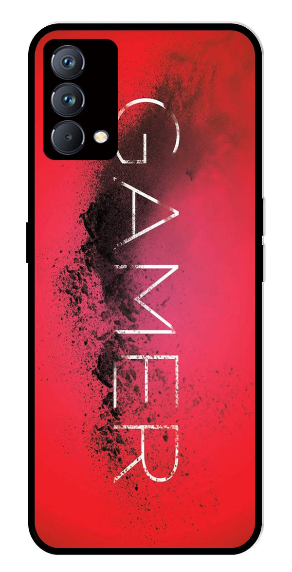 Gamer Pattern Metal Mobile Case for Realme GT Master Edition   (Design No -41)