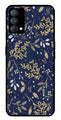 Floral Pattern  Metal Mobile Case for Realme GT Master Edition   (Design No -52)