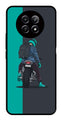 Bike Lover Metal Mobile Case for Realme 12 5G   (Design No -05)